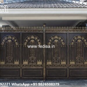New Gate Design, Simple Compound Gate Design Wonderful Main Gate Design Ideas