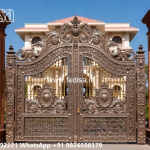 Iron Gate Design For House, Mid Century Modern Fences And Gates Wonderful Main Gate Design Ideas