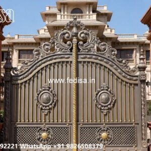 Iron Main Gate Design, Laser Cut Metal Gate Design Wonderful Main Gate Design Ideas