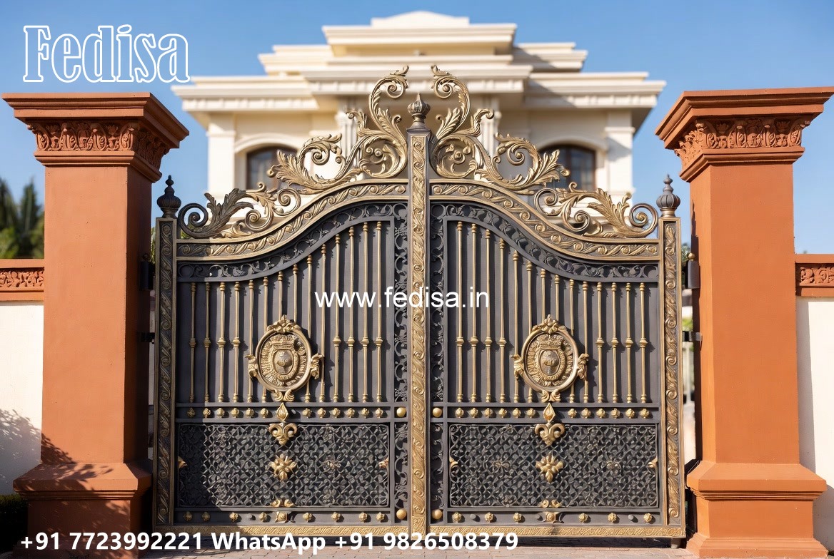 Pipe Gate Design, Gate Design 10 Feet Wonderful Main Gate Design Ideas