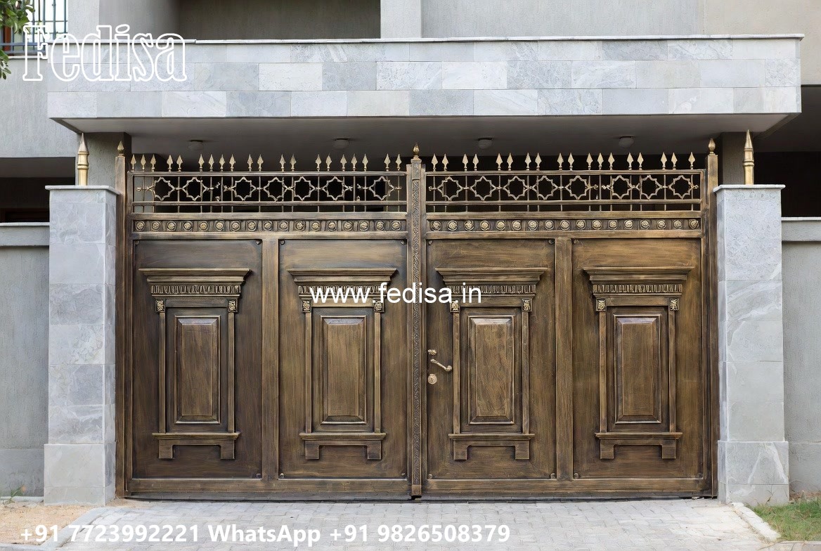 Entrance Gate Design, Gate Design With Boundary Wall Wonderful Main Gate Design Ideas