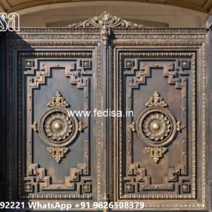 New Gate Design, Compound Wall Single Gate Design Wonderful Main Gate Design Ideas