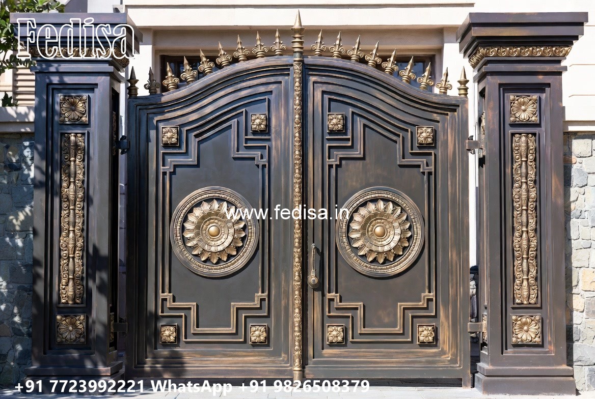 Main Gate Grill Design For Home, Grey Colour Gate Design Wonderful Main Gate Design Ideas