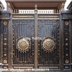 New Gate Design, Double Entry Gate Wonderful Main Gate Design Ideas