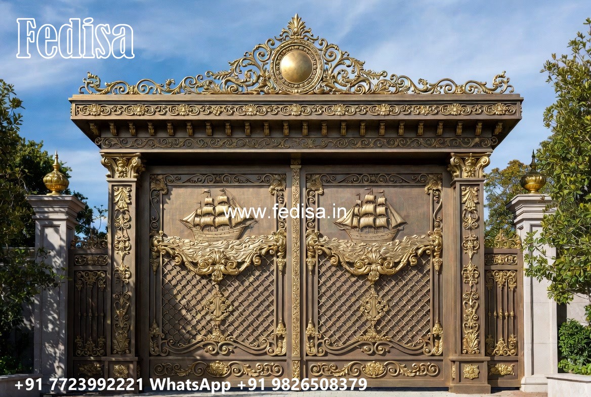 Gate Wall Design, Door Gate Design For Home Wonderful Main Gate Design Ideas