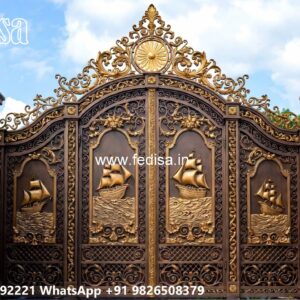 Single Gate Design, Round Gate Design Wonderful Main Gate Design Ideas