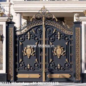 Metal Gate Design, Hpl Sheet Gate Design Wonderful Main Gate Design Ideas