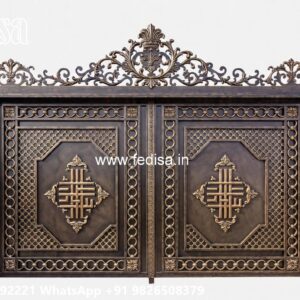 Gate Wall Design, Loha Get Dijain Wonderful Main Gate Design Ideas