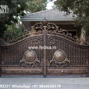 Single Gate Design, Simple Metal Gate Design Wonderful Main Gate Design Ideas