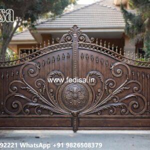Loha Grill Gate, Boundary Ka Gate Wonderful Main Gate Design Ideas