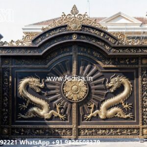 Modern Front Gate Design, Boundary Wall Steel Grill Design Wonderful Main Gate Design Ideas