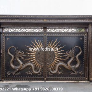 Modern Front Gate Design, Iron Rod Gate Design Wonderful Main Gate Design Ideas
