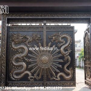Loha Grill Gate, Gate Pillar Top Design Wonderful Main Gate Design Ideas