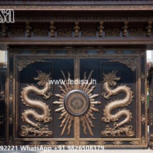 Gate Wall Design, Iron Steel Gate Design Wonderful Main Gate Design Ideas