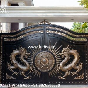 Steel Gate Design For Home, Wall Compound Grill Design Wonderful Main Gate Design Ideas