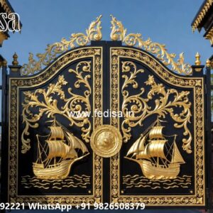 Gate Wall Design, Steel Framed Gates Wonderful Main Gate Design Ideas
