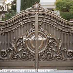Steel Gate Design For Home, Main Gate Boundary Design Wonderful Main Gate Design Ideas