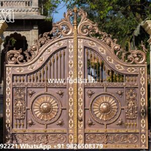 Steel Gate Design For Home, Cyclone Gate Design Wonderful Main Gate Design Ideas