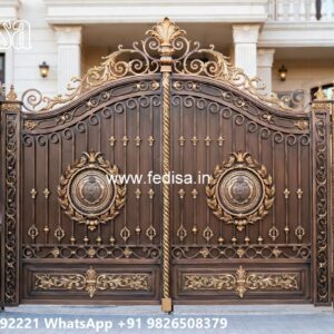 Compound Gate Design, Boundary Wall With Grill Design Wonderful Main Gate Design Ideas
