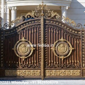 Single Gate Design, Main Gate With Mini Gate Wonderful Main Gate Design Ideas