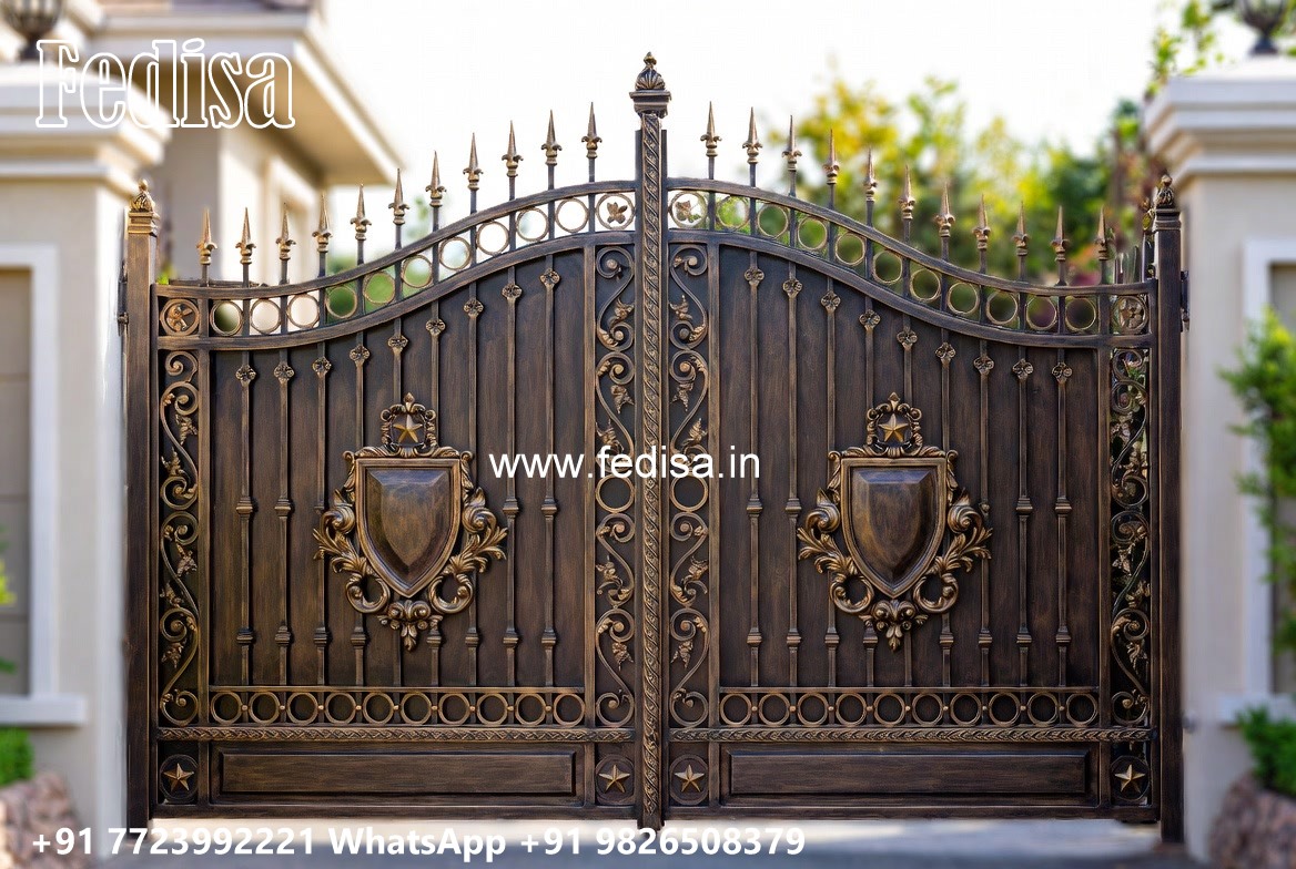 Compound Gate Design, Steel Gate Main Door Wonderful Main Gate Design Ideas