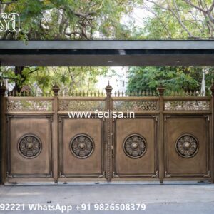 Metal Gate Design, Mid Century Modern Fences And Gates Wonderful Main Gate Design Ideas
