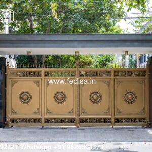 Steel Gate Design For Home, Lohe Wala Gate Wonderful Main Gate Design Ideas