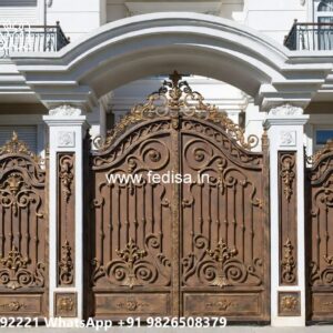 Metal Gate Design, Corrugated Metal Gate Designs Wonderful Main Gate Design Ideas