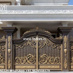 Steel Gate Design For Home, Home Main Gate Pillar Design Wonderful Main Gate Design Ideas