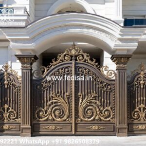 Steel Gate Design For Home, Front Gate Upper Design Wonderful Main Gate Design Ideas