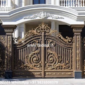 Modern Front Gate Design, Home Compound Wall Gate Design Wonderful Main Gate Design Ideas