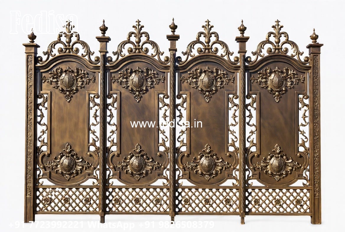 Door Gate Design, Boundary Steel Gate Wonderful Main Gate Design Ideas