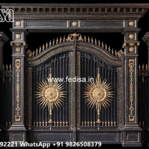 Steel Gate Design For Home, Double Main Gate Design Wonderful Main Gate Design Ideas