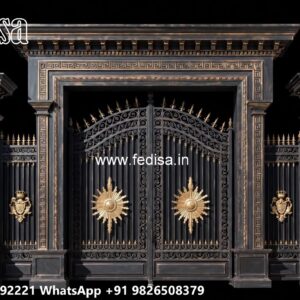 Steel Gate Design For Home, One Door Gate Design Wonderful Main Gate Design Ideas