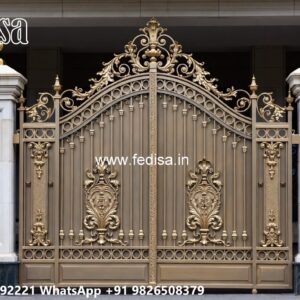 Boundary Wall Design With Gate, Main Gate Design 2026 Steel Wonderful Main Gate Design Ideas