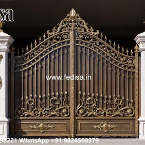 Fence Gate Design, Wrought Iron Gate Designs Wonderful Main Gate Design Ideas