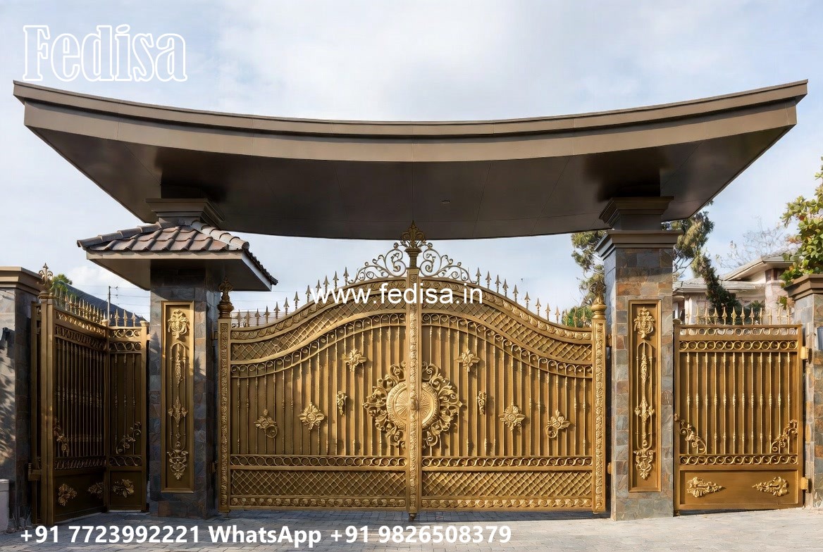 Modern Steel Gate Design, Angle Bar Gate Design Wonderful Main Gate Design Ideas