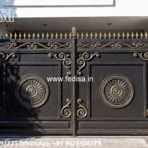 Fence Gate Design, Boundary Wall Grill Wonderful Main Gate Design Ideas