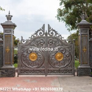Lohe Ka Gate Ka Design, 154 Gate Ideas | Entrance Gates Design, Gate Design