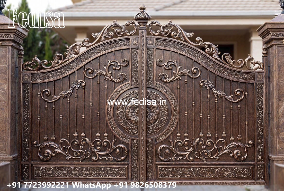 Wrought Iron Fence Designs, 747 Gate Ideas | Entrance Gates Design, Gate Design