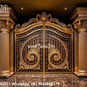 Compound Wall Gate Design, Loha Get Dijain 210 Gate Ideas | Entrance Gates Design