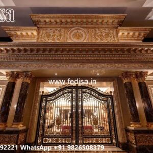Main Gate Design 2026 Steel, Lohe Ke Pipe Gate 287 Gate Ideas | Entrance Gates Design