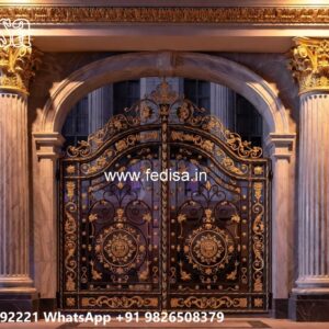 Compound Wall Gate Design, Ss Sliding Gate Design 320 Gate Ideas | Entrance Gates Design