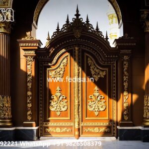 Simple Wooden Gate Designs, Gate Side Wall Design 352 Gate Ideas | Entrance Gates Design