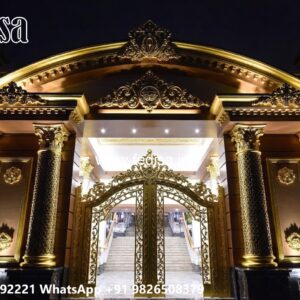 New Gate Design 2075, Sliding Door Main Gate 398 Gate Ideas | Entrance Gates Design