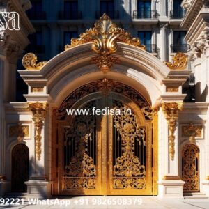 Compound Wall Gate Design, Four Fold Main Gate Design 400 Gate Ideas | Entrance Gates Design