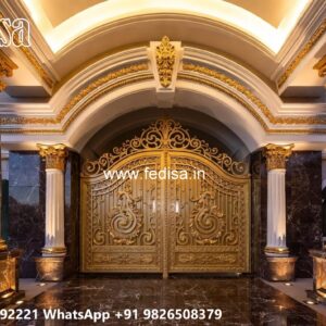 Main Gate Design 2026 Steel, 12 Feet Main Gate Design 437 Gate Ideas | Entrance Gates Design