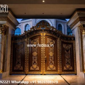 New Gate Design 2096, Four Fold Gate Design 608 Gate Ideas | Entrance Gates Design