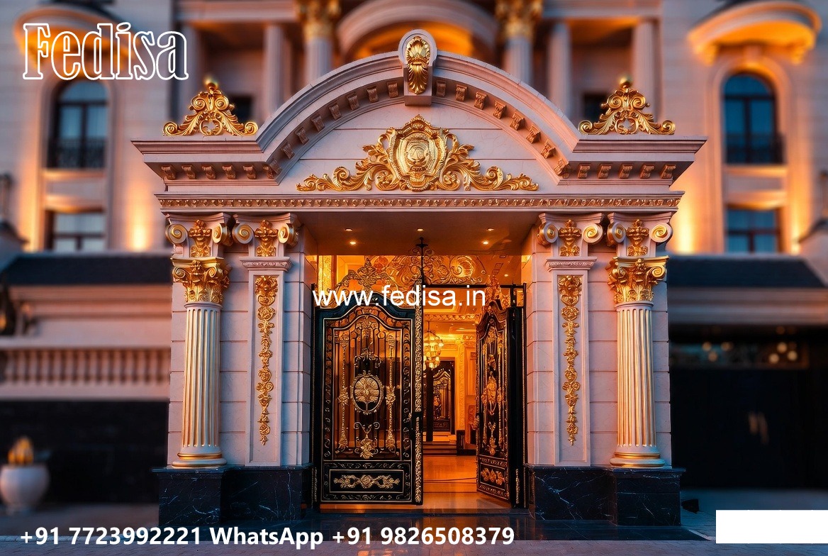 Compound Wall Gate Design, Gi Square Pipe Gate Design 690 Gate Ideas | Entrance Gates Design