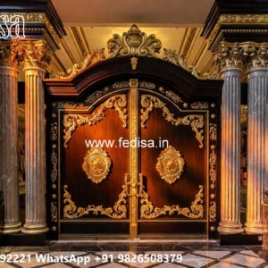 Main Gate Design 2026 Steel, Makan Ke Men Gate 727 Gate Ideas | Entrance Gates Design